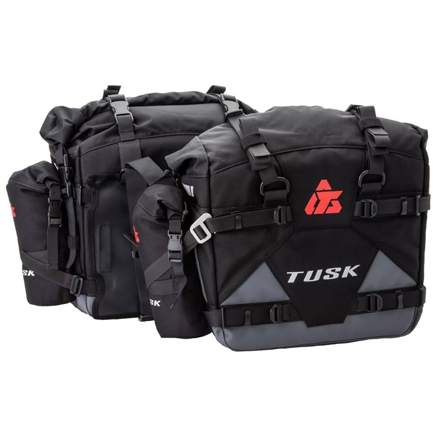 バッグ WORKERS K&T Cruiser Pack navy Amazon.com: TUSK Pannier Racks Pilot Pannier Bags and Bottle